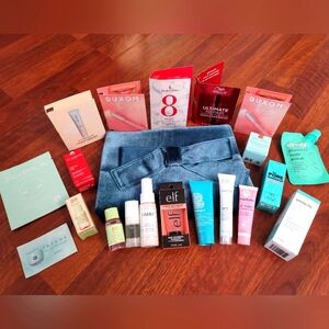 20-Piece Beauty Bundle with Velvet Bag